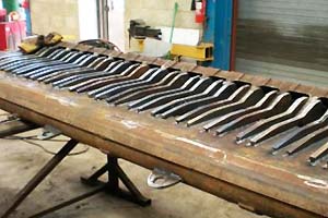 Doppstadt Slow Speed Recycling Machine being refurbished