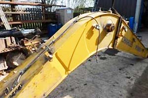 Repair and strengthening of CAT 312 Boom