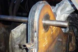 Hitachi EX650 mainframe rebuild